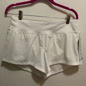 Lululemon final lap shorts. New with tags